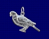Sterling Silver Pigeon charm